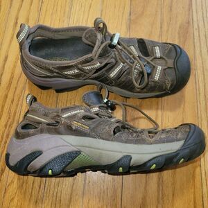 KEEN Arroyo II Women's Hiking Sandals Shoes Size 7 EU 37.5 Waterproof Leather